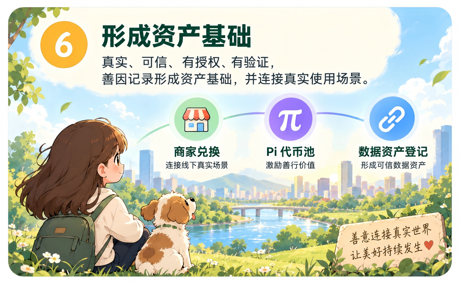 真实善行形成资产基础