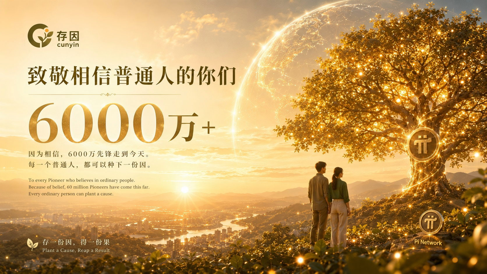 致敬相信普通人的你们，因为相信，6000万先锋走到今天